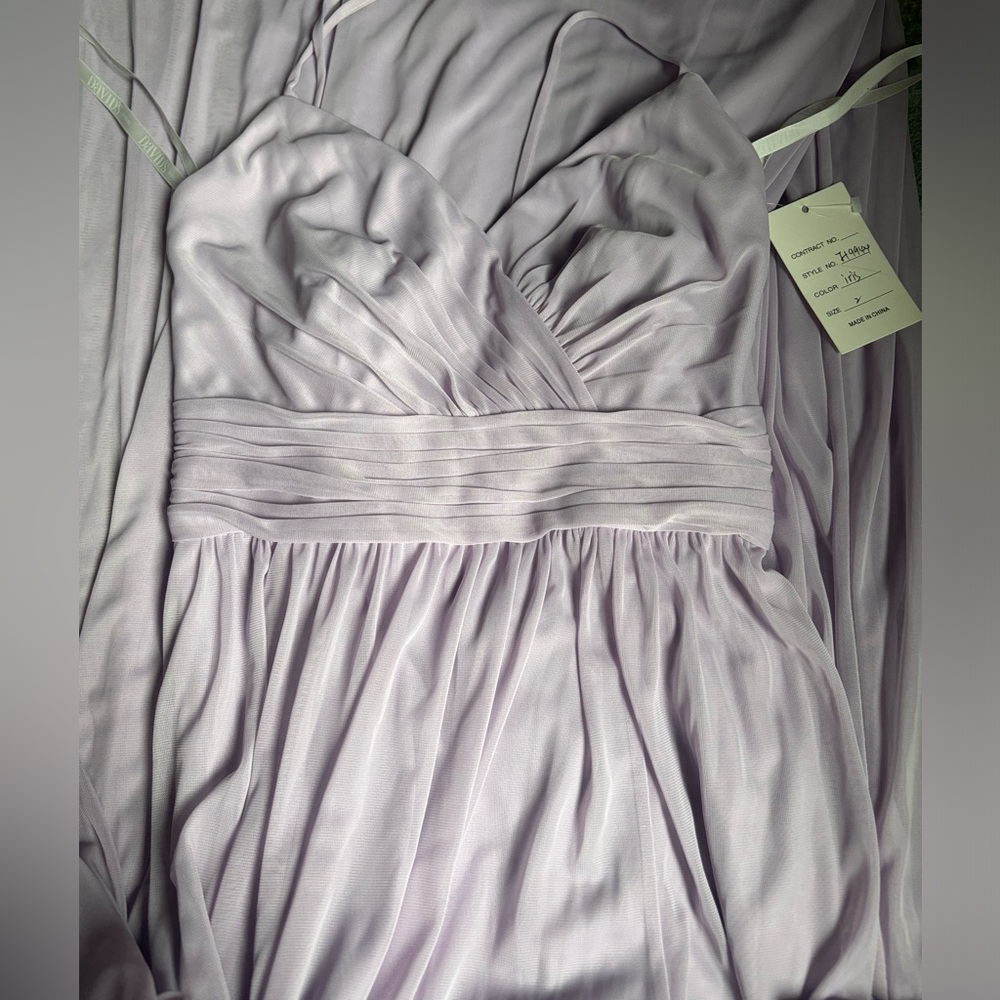 Lavender Chiffon Dress